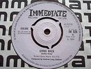 RARE MINT UK 45 - GOLDIE - GOING BACK on IMMEDIATE