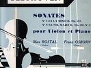 DECCA/BEETHOVEN SONATAS/MAX ROSTAL,violin/ OSBORN,piano