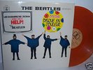 THE BEATLES - HELP - FRENCH LP COLORED VINYL