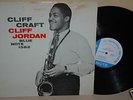 CLIFFORD JORDAN, CLIFF CRAFT BLUE NOTE 1582 63rd NYC LP