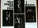 Rarissimo vinile live   THE DOORS THE NIGHT ON FIRE
