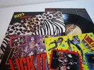Kiss Animalize Sticker Japan LP Ex Con