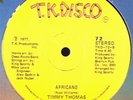 TIMMY THOMAS - AFRICANO *** Orig 1977 *** RARE