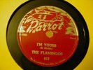 FLAMINGOS R&B 78 ON RARE PARROT 812 VG+