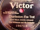 1925 ORIGINAL CHARLESTON Paul Whiteman OrcRecord78rpm