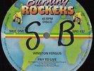 WINSTON FERGUS / RARE ROOTS REGGAE SHAKA DUB 12” Listen