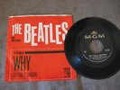 THE BEATLES 45 RECORD: WHY / CRY FOR A SHADOW