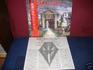 Warlord - Deliver Us LP Japan + OBI US METAL Bonus