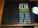 Cannonball Adderley jazz bop LP something else mono