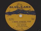 The Maples 78 doo wop Chicago Blue Lake Fascinators '55