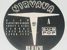 Nirvana Bleach Sub Pop LP WHITE 1st PRESSING RARE **