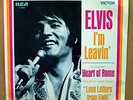 ELVIS PRESLEY- PS - I' LEAVIN / HEART OF ROME - 1971-NM