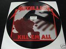 METALLICA kill em all RARE PICTURE DISC MEGAFORCE NO#20