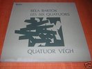 FRENCH BOX 3lp VALOIS/ BARTOK quatuors VEGH  QUARTET/NM