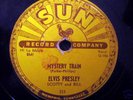rare Sun 78 Elvis Presley Mystery Train U 156 very good