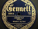 WHISTLER'S JUG BAND, Gennett 5554 rare early jug 78
