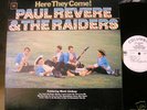PAUL REVERE& RAIDERS debut LP, BRUCE JOHNSTON WLPromo
