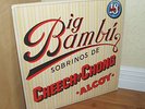 CHEECH AND CHONG BIG BAMBU LP WITH ROLLING PAPER ODE LP