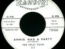 KELLY FOUR Eddie COCHRAN Candix WLP 45 Rockabilly '63 