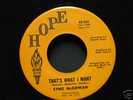 Northern soul 45 Syng McGowan on Hope 550/551