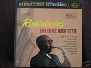 GIGI GRYCE ORCH-TETTE REMINISCIN' ON MERCURY RECORDS