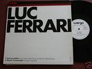 Luc Ferrari UND SO WEITER MUSIC PROMENADE Wergo 60046lp