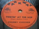 CHUBBY CHECKER TWISTIN' AT THE HOP RARE 78 RPM RECORD