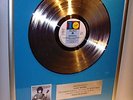 Gary Moore platin Schallplatte platinum record (goldene