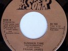 rare Modern Soul 45 FRANK JAMES summer time Listen