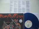 Slayer Show no Mercy 096/100 blue vinyl Kreator Sodom