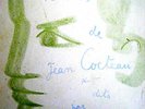  JEAN COCTEAU ART COVER 10”