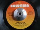 Modern 45 MAC DAVIS I'm Just In Love RARE Hear