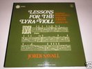 SAVALL   LESSONS  FOR  THE  LYRA-VIOLL       ASTREE