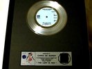 CHRIS DE BURGH GOLDENE/PLATIN SCHALLPLATTE/ GOLD RECORD