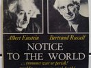 ALBERT EINSTEIN BERTRAND RUSSELL notice to the world LP