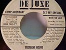Rare 1955 THE DRIVERS Doo Wop DELUXE Dee Jay Bio Label