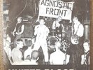 RARE Punk-Agnostic Front-United Blood-w/ Insert-NICE