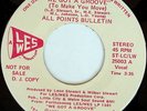 rare Modern Boogie 45 ALL POINTS BULLETIN got a groove