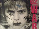 V RARE LEGENDS U2 ORIGINAL FULL BAND SIGNED WAR ALBUM