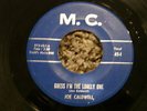 VERY RARE OHIO DOO-WOP 45/ BLACK ROCKER - JOE CALDWELL