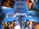 Metallica SIGNED Ride LP, CLIFF & co no promo