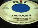 GENE BARBER & THE CAVALIERS  RARE NORTHERN SOUL  (HIT)
