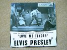 ELVIS PRESLEY HMV EP 1957 Love Me Tender  VG+/VG+