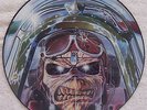 IRON MAIDEN ACES HIGH RARE PICTURE DISC RECORD 1984