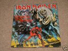 RARE SIGNED 5x IRON MAIDEN NUMBER OF BEAST LP VINYL