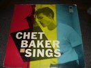 CHET BAKER SINGS LP RECORD World Pacific 1957 Jazz