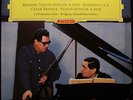 DGG Red Stereo BRAHMS FRANCK Violin Sonata SCHNEIDERHAN