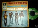 BEATLES *Nowhere Man* D/CH Odeon EXPORT PS Si 923171 M-