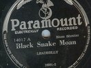 78-PRE-WAR BLUES-LEADBELLY-BLACK SNAKE MOAN-PARAMOUNT