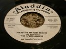 RARE DOO-WOP 45/ THE SPOTLIGHTERS 